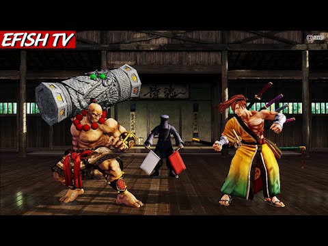 Wan-Fu vs Tokugawa Yoshitora (Hardest AI) - Samurai Shodown