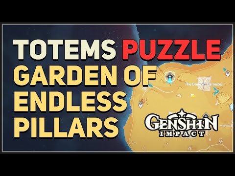 Totems Puzzle Garden of Endless Pillars Genshin Impact