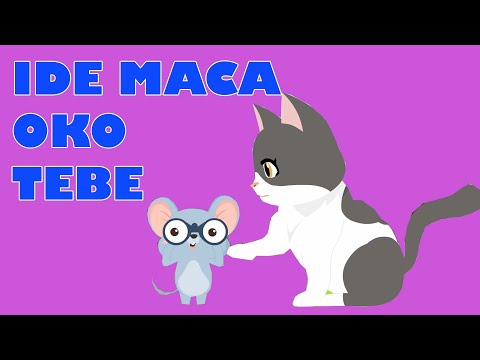 Ide Maca Oko Tebe, Dječje Pjesme, Muzika za Bebe, Dječje Brojalice