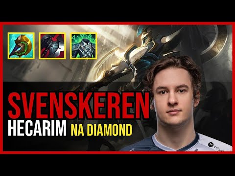 Svenskeren - HECARIM vs. NIDALEE Jungle | NA Diamond III