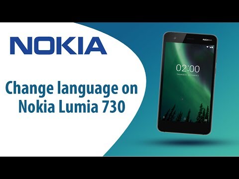 How to change language on Nokia Lumia 730?