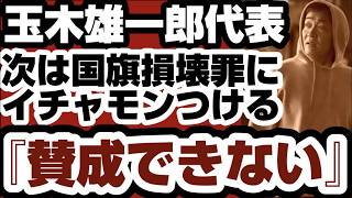 玉木雄一郎・国民民主党代表　次は国旗損壊罪にイチャモン　『賛成できない』　【玉木雄一郎氏】2026年6月3日