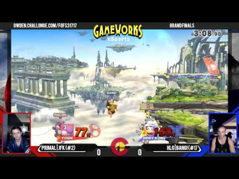 Primal | JFK (Yoshi, Pikachu) Vs. HLG | BANG! (Diddy Kong) - Grand Finals