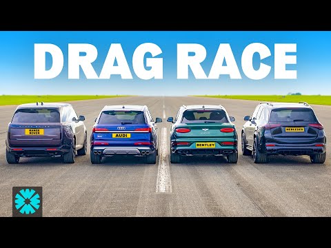 V8 RACE: Bentley v AMG v Range Rover v Audi