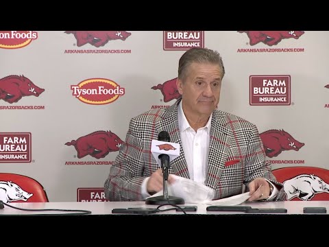 John Calipari Postgame Press Conference – Arkansas 93, Vanderbilt 68