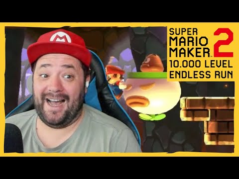 1185+ | 10K Endless RUN | 10000 Level Mario Maker 2 Challenge