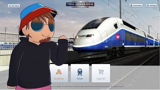 TGV Voyages Train Simulator (Gameplay)