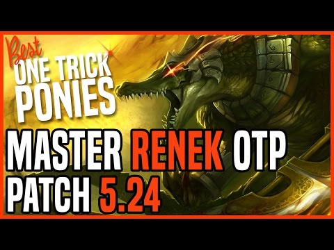 Patch 5.24 Renekton Top OTP - Matchup: Mundo - Ranked Master NA