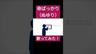 命ばっかり(ぬゆり)歌ってみた。 #shorts #歌ってみた #歌い手 #ボカロ #カバー #ぬゆり #命ばっかり