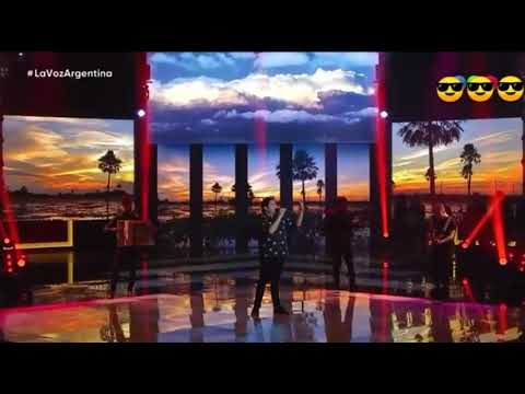 Pedro Rios, La voz Argentina 2018, segunda parte, los shows en vivo,la voz Argentina 2018