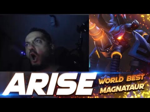 Ar1se Best Magnus Great Plays Crazy Moves WAWWW Dota 2 Highlights !!