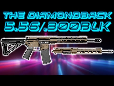 The Diamondback DB15 5.56 NATO / .300 Blackout Combo Rifle