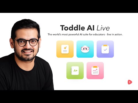 World’s most powerful AI suite for K-12 schools, live in action | Toddle AI Live