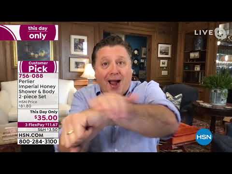 Perlier Imperial Honey Dusch- und Körperpflegeset, 2-teilig