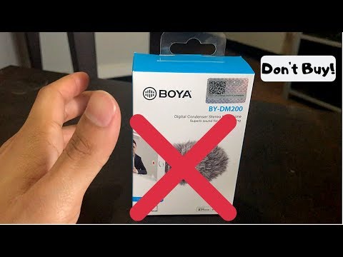 Garso įrašymo adapteris BOYA BY-DM20 video