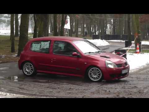 Bartosz Wesołowski, Renault Clio Sport - I SuperOES Tor Poznań,  20.01.2018