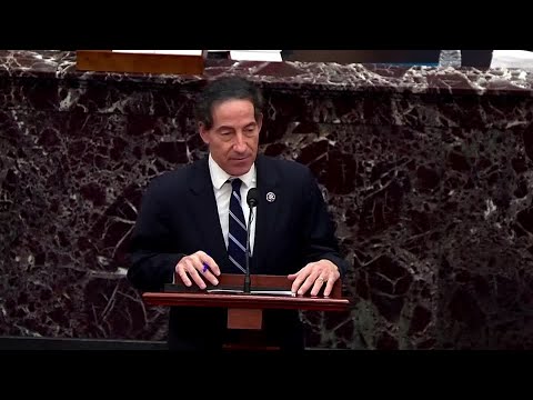 拉斯金說:"毫無疑問,參議院應該定罪。 ('No doubt Senate should convict,' says Raskin)