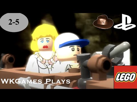 LEGO Indiana Jones PSP 100% Guide Chapter 2 Level 5: Escape the Mines [ALL MINIKITS]