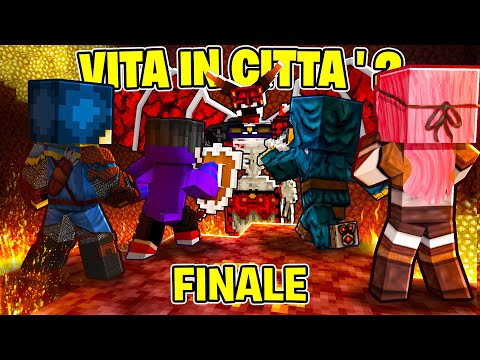 LA BATTAGLIA CONTRO IL RE DEI DEMONI! - VITA IN CITTÀ 2 MINECRAFT EP. FINALE