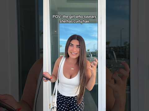 As someone who actually has curly hair please stop doing this 😭 #pov #curlyhair #curls