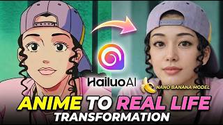 How to Make Anime to Real Life Transformations Using Hailuo AI | Slam Dunk in Live Action