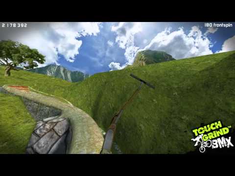 TOUCH BMX : how to get over 4.8 million points on Inca Hills - Touchgrind BMX