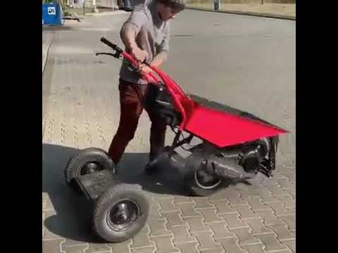 CARRINHO DE MÃO MOTORIZADO: NOVAS TECNOLOGIAS NO CAMPO #ranchomartinfierro, #glorinha