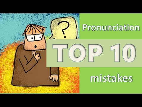 Top 10 mispronounced words! | Difficult Pronunciation | Common Mistakes