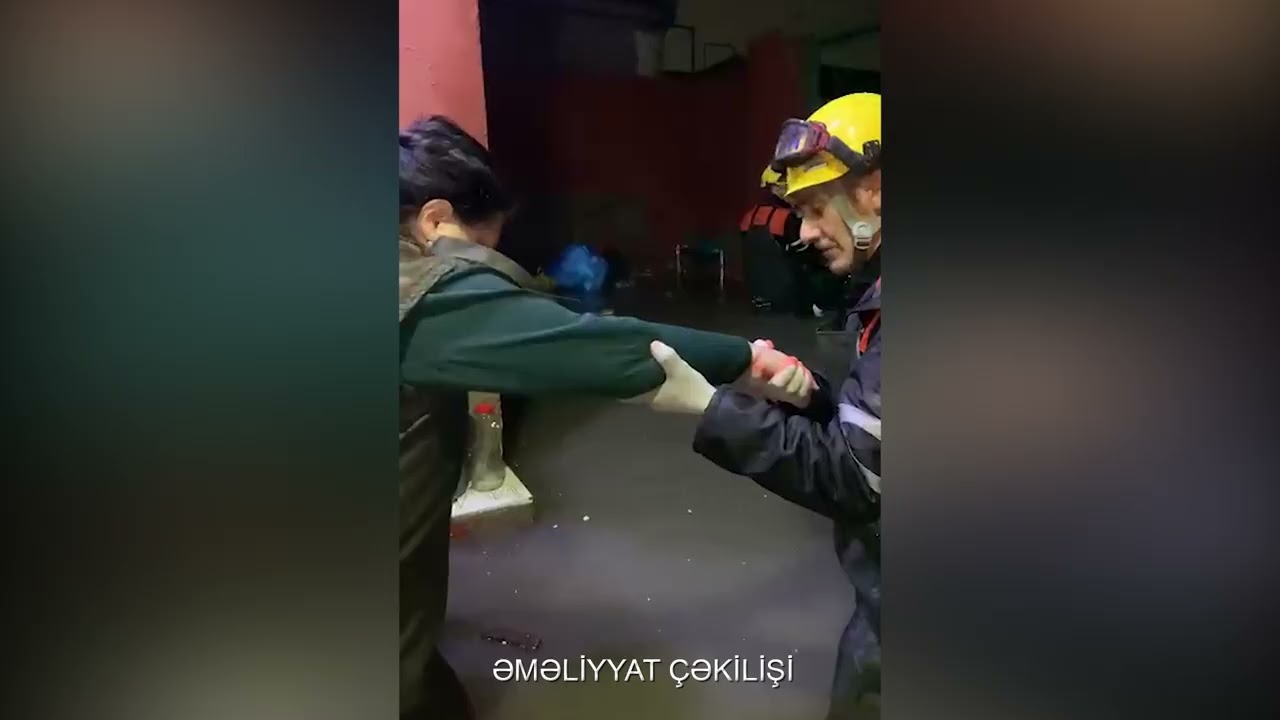 FHN su basmış ərazilərdən 216 nəfəri təxliyə edib