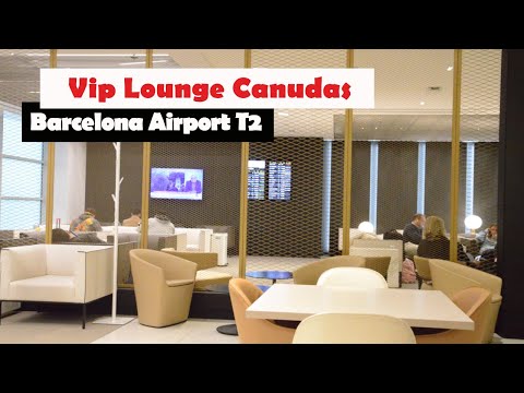 Aeroporto de Barcelona T2 Vip Lounge Canudas