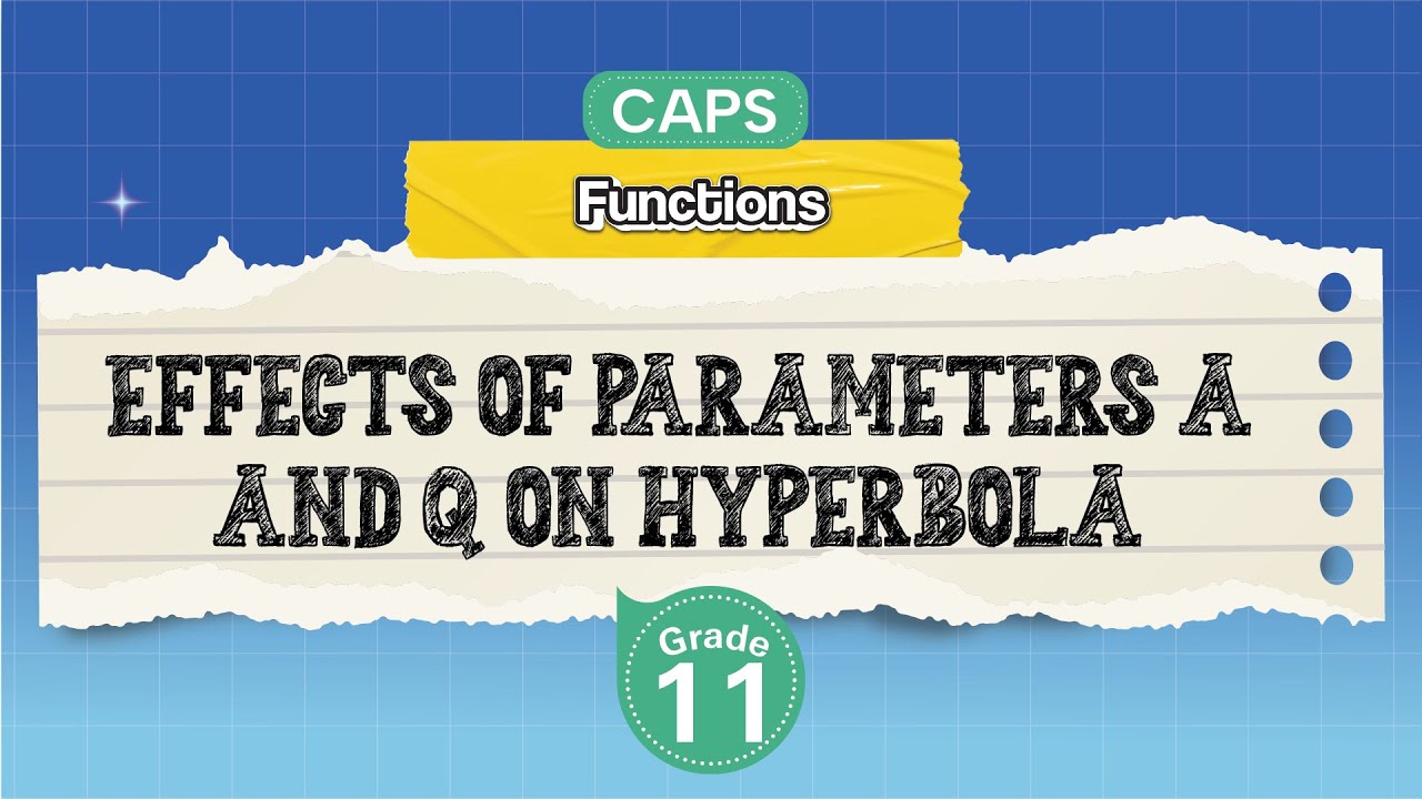 [GRADE 11] Effects of Parameters a and q on Hyperbola