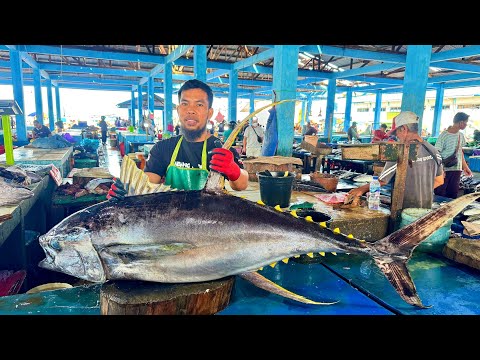Unbelievable!? This Is How To Quickly Cut A Giant Tuna In 5 Minutes?