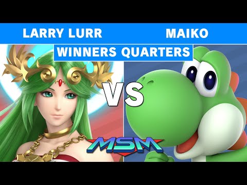 MSM 227 - Larry Lurr (Palutena) Vs MZT | Maiko (Yoshi) Winners Quarters - Smash Ultimate