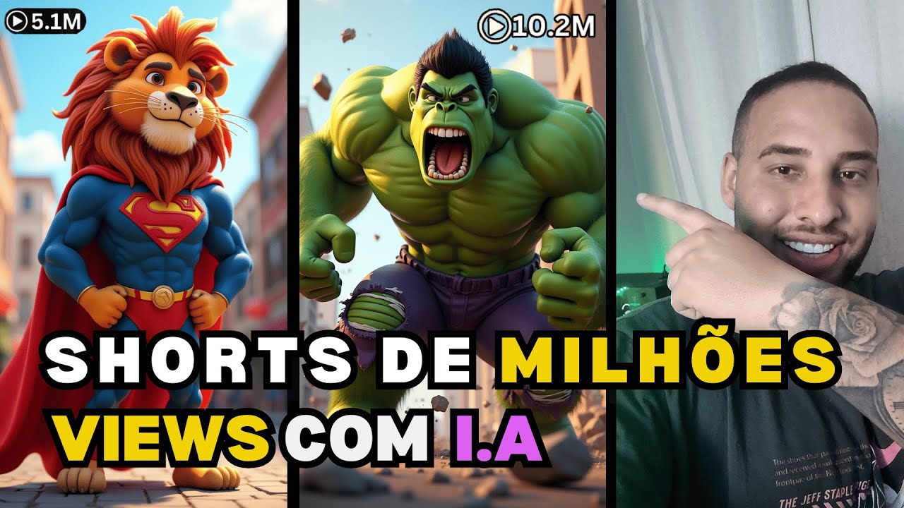 VIDEO VIRAL: Ganhe R$9.706/Mês com Vídeos de HEROIS ANIMADOS Usando I.A (PARA MONETIZAR RÁPIDO)