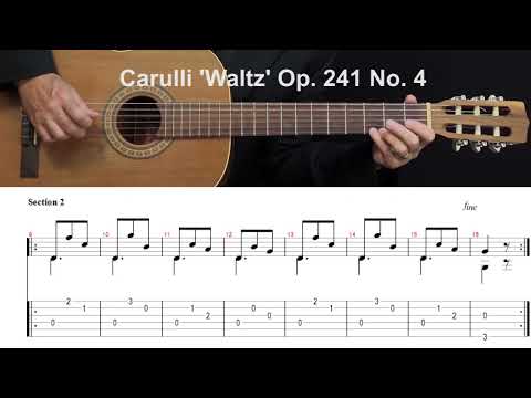 Ferdinando Carulli 'Waltz' Op. 241, No. 4