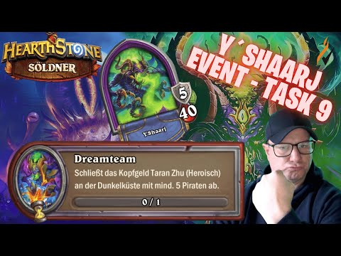 🇩🇪🇩🇪[Hearthstone -Söldner] Y`SHAARJ EVENT - TASK 9  🇩🇪🇩🇪