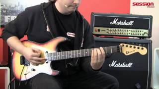 Video thumbnail for CHARVEL Pro Mod Limited Wild Card 5 MCB by session