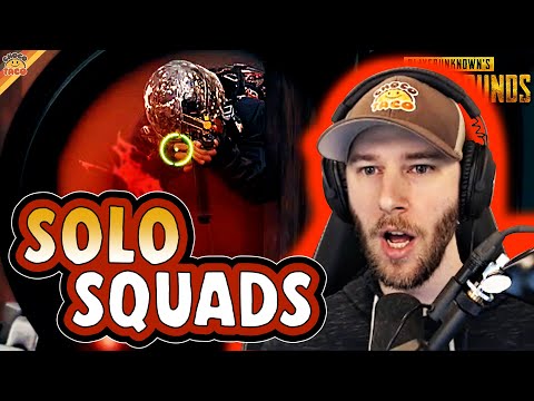 chocoTaco v. Squads - PUBG Solo Gameplay
