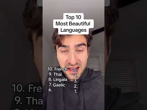 Top 10 Most Beautiful Languages