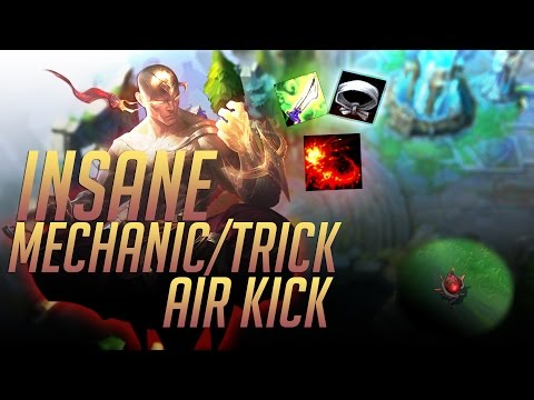 NEW LEE SIN MECHANIC/TRICK! AIR-KICK! - League of Legends