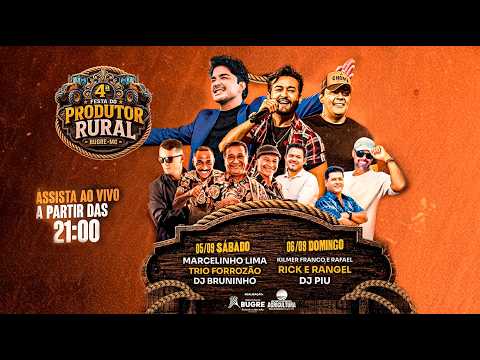 4ª FESTA DO PRODUTOR RURAL DE BUGRE 2026 - DOMINGO 06/09