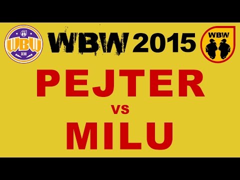 Video thumbnail for Eliminacje 2015: Pejter vs. Milu