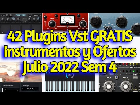 42 Mejores Nuevos Plugins VST GRATIS, Instrumentos Vst, Samples y Ofertas - Julio 2022 Semana 4