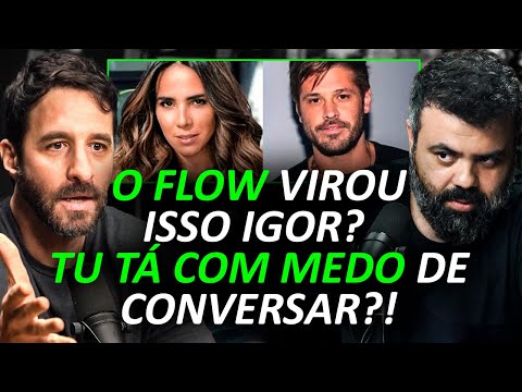 RAFINHA PERDE A PACIÊNCIA com IGOR NO FLOW