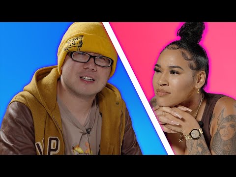 SHAVE YOUR EYE BROWS ON A #BLINDDATE