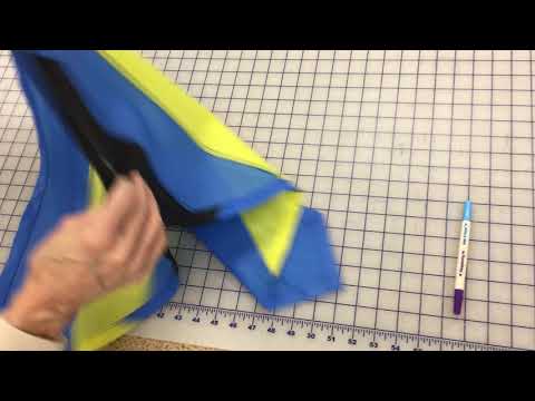 Step 5 Kite Sew Keel Onto Kite