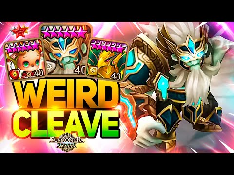 His WEIRD CLEAVE TEAM Confuses Enemies in Summoners War