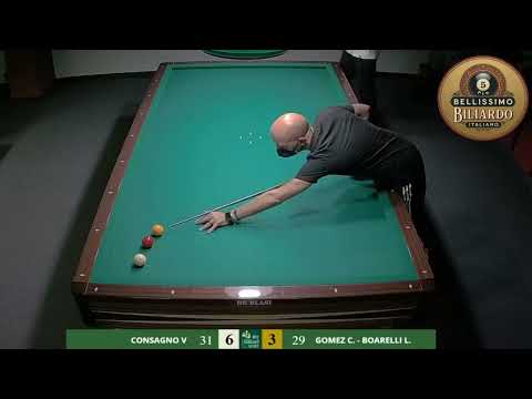 🎯 Gomez C - Boarelli L VS Consagno | Accosti Perfetti e Filotti Decisivi | parte 4