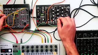 Video thumbnail for Live Jam 003 Roland TR8S + Behringer Eurorack + Make Noise 0-Coast by MATA_