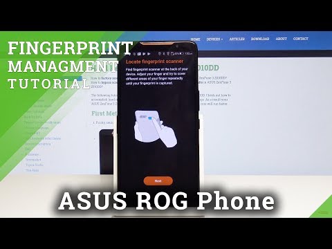 How to Add Fingerprint on ASUS ROG Phone - Set Up Screen Lock